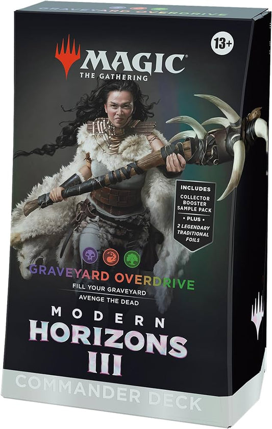 *PREORDER* Magic The Gathering Modern Horizons 3 Pre-Constructed Commander Deck "Graveyard Overdrive"